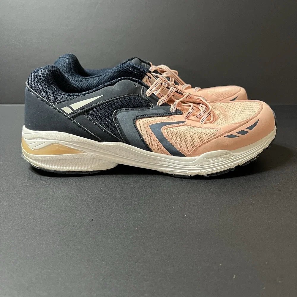 Dr. Scholls Sneakers Navy Pink Gray Women's Size 10W Gel Cushion Technology